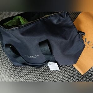 Authentic Coach Black Weekend Bag